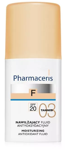 Pharmaceris F nawilżający fluid 03 Tanned 30ml