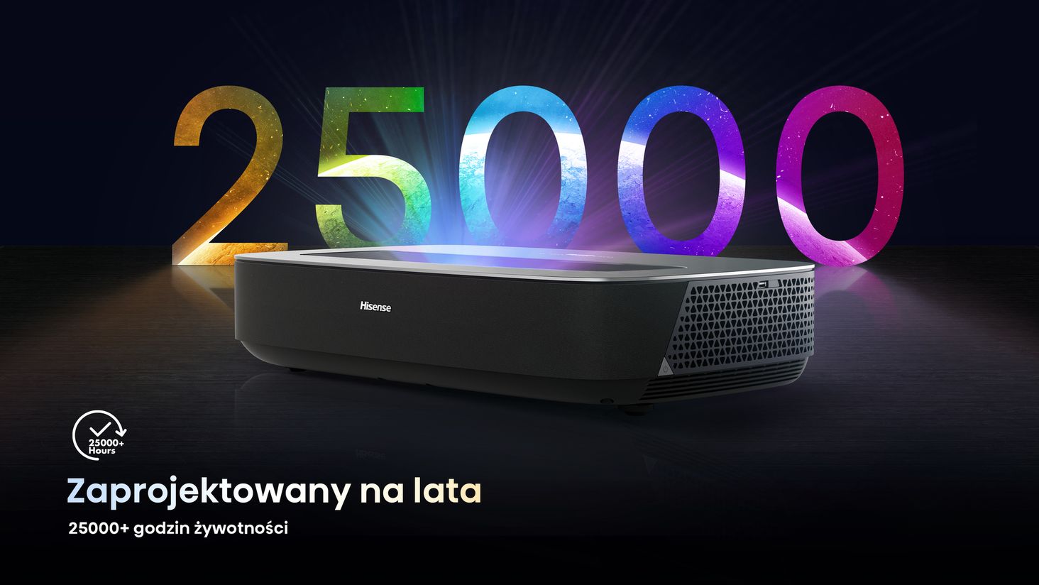 Hisense 25,000+-Hours-Longevity