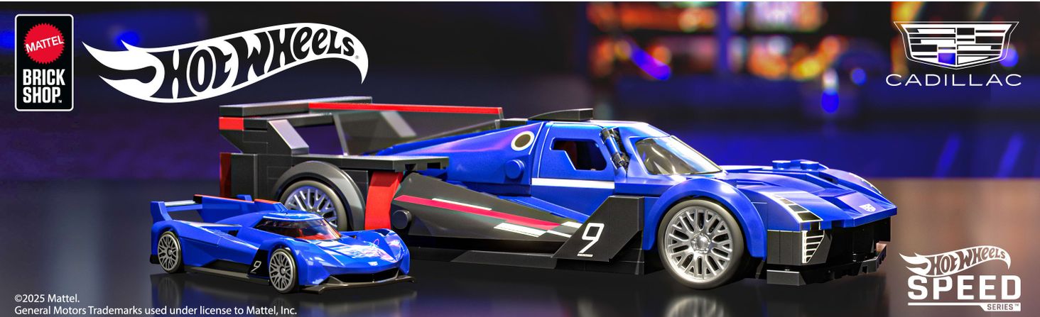Mattel Brick Shop Klocki Hot Wheels Speed Series