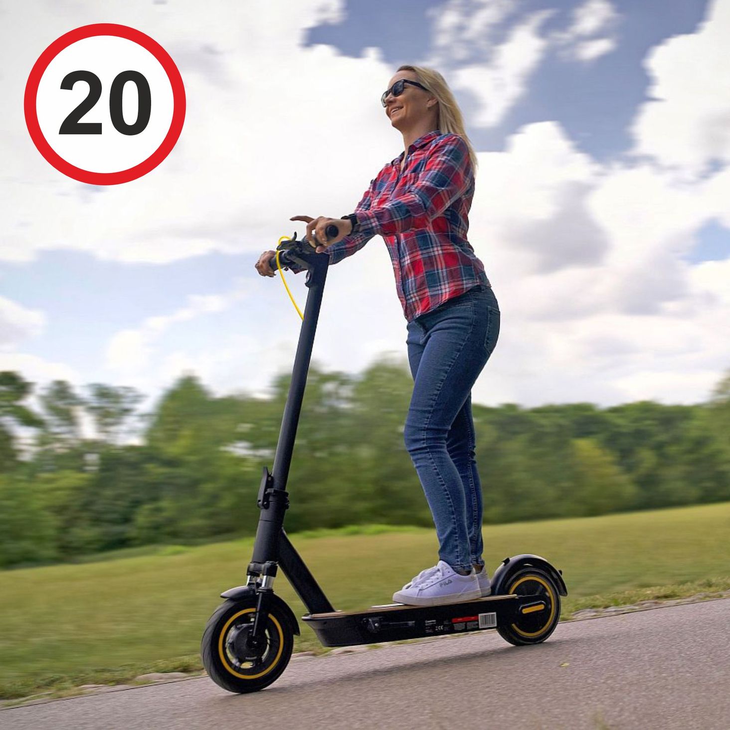 Manta XRIDER M10 Pro - prędkość do 20km/h