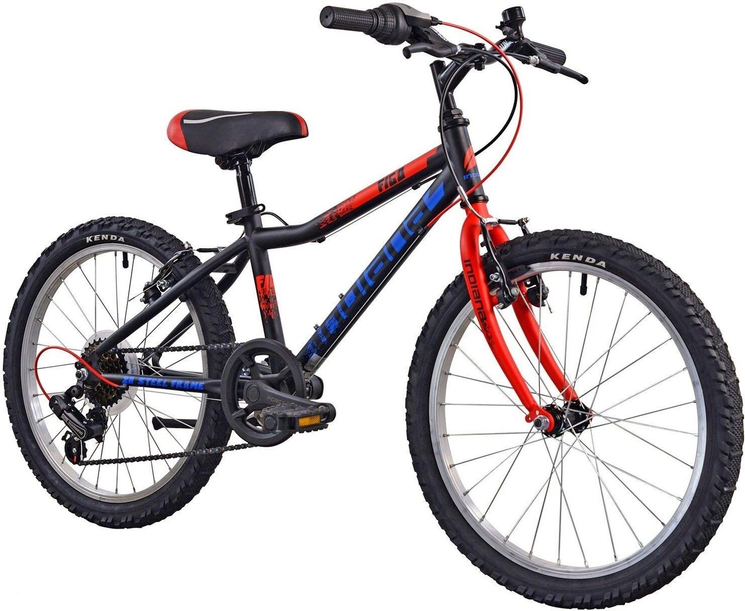Indiana Rock Kid 20 Czarno-Czerwony -1