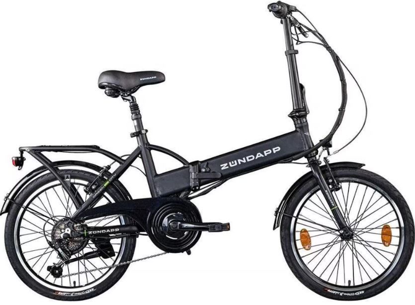 Zundapp Składany 20 7.8Ah Czarny - 1