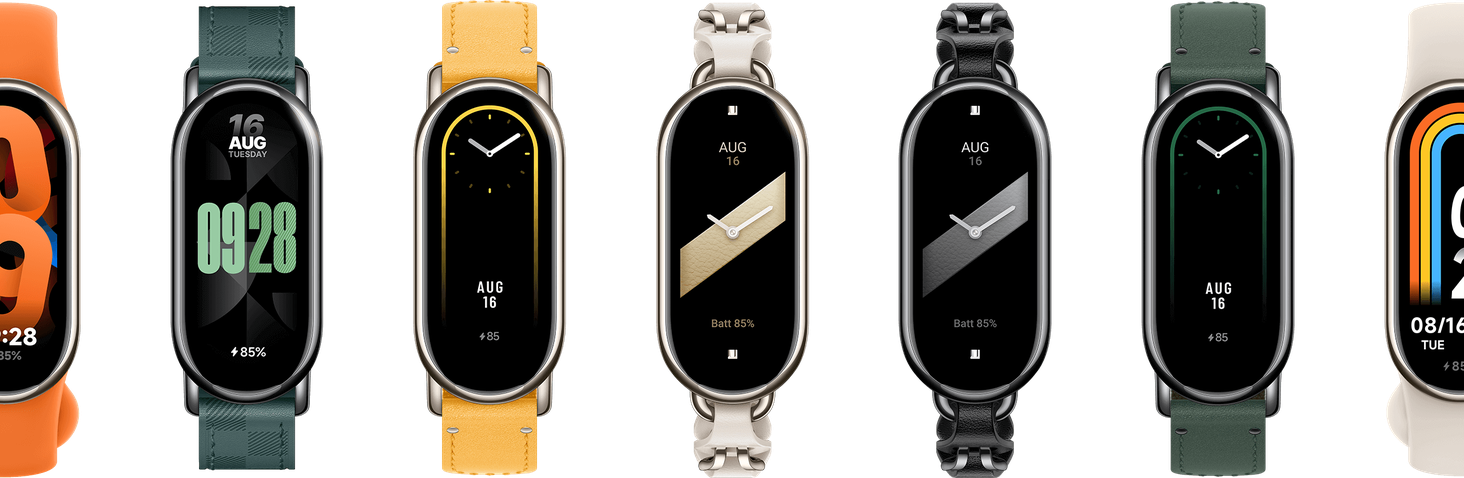 Mi Band 8 - wybór pasków