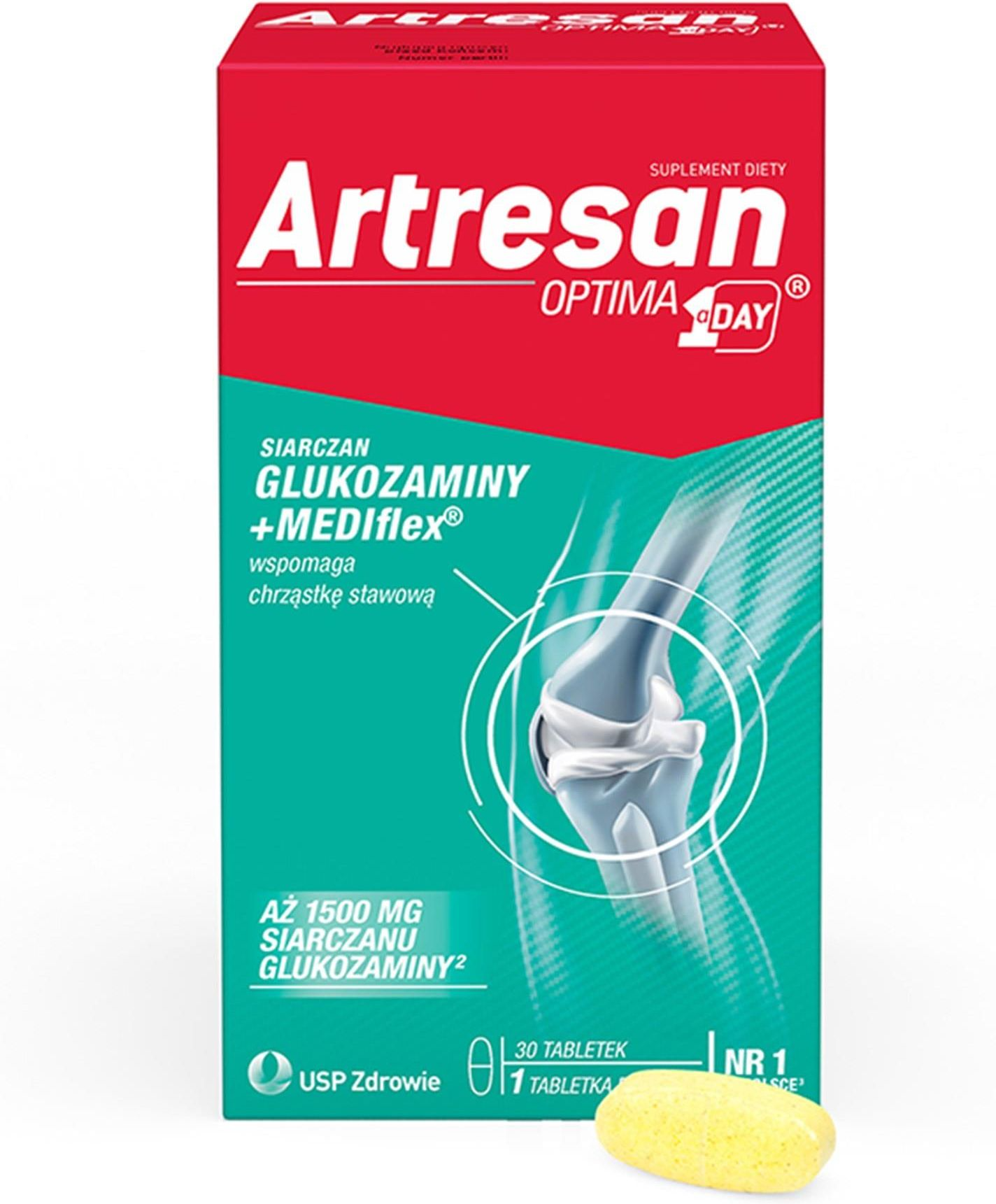 Artresan OPTIMA 1 a Day 30 tabletek