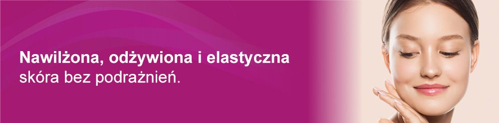 Nawilżona, odżywiona i elastyczna skóra bez podrażnień