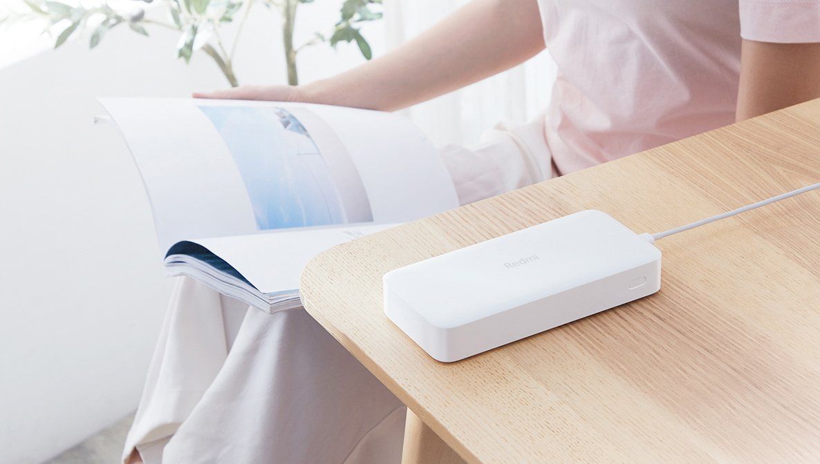 Redmi 20000mAh Urządzenie podczas ładowania