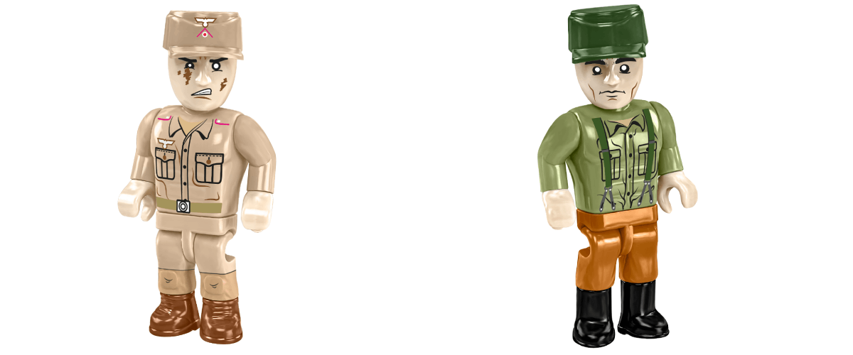COBI Sd.Kfz.139 Marder III figurki