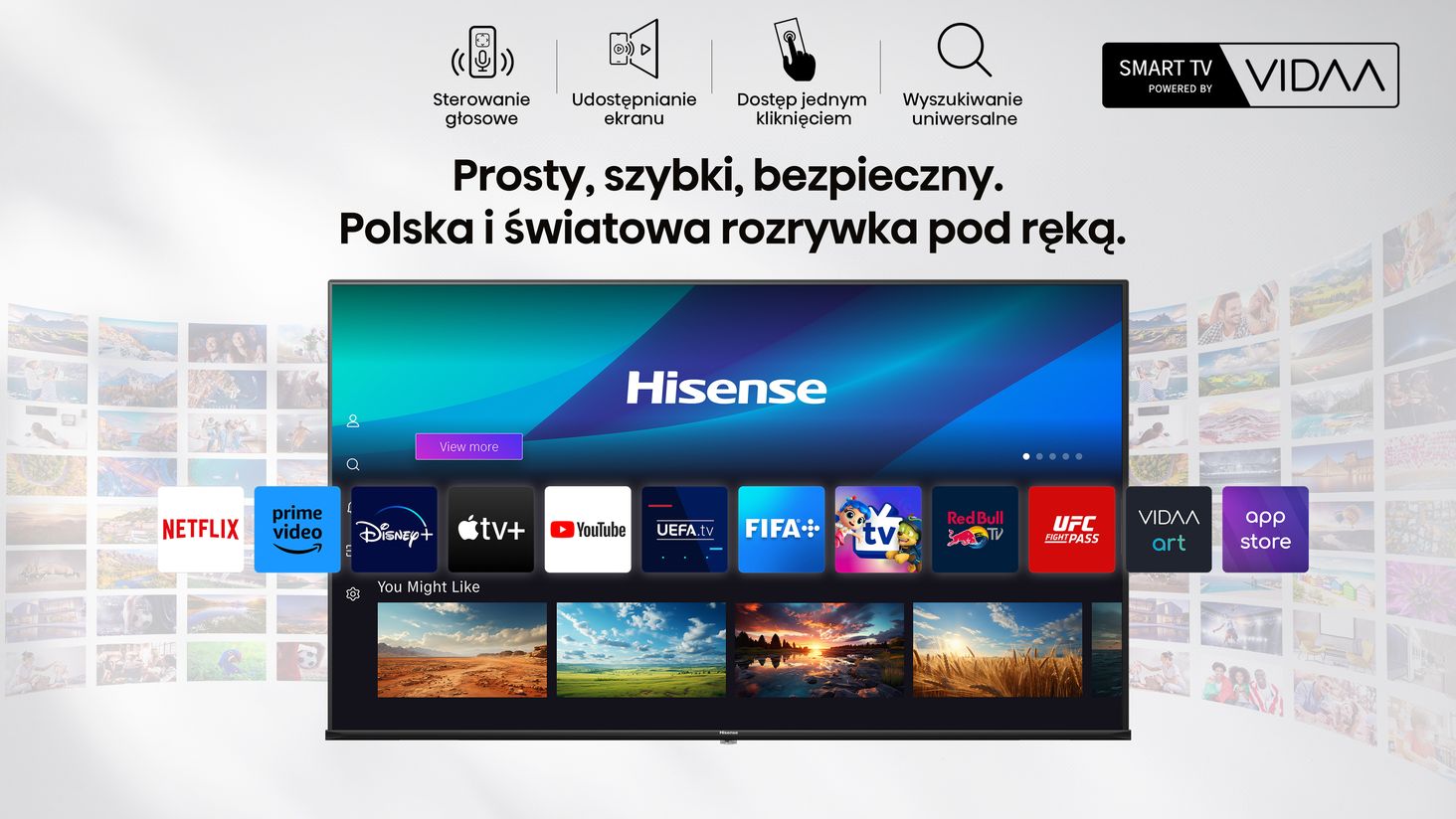 Hisense VIDAA-SMART-TV