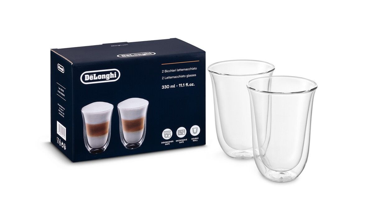 De'Longhi Szklanki 330 ml do latte macchiato DLSC312 produkt