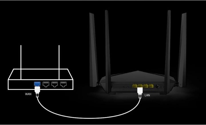 Router Tenda Czarny