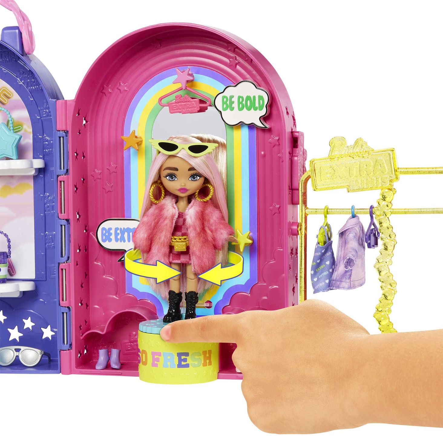 Barbie® Extra Minis Lalka i butik Zestaw z akcesoriami 6