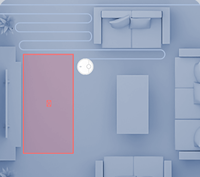 Xiaomi Mi Robot Vacuum Mop 2 Pro zaplanowanie obszaru