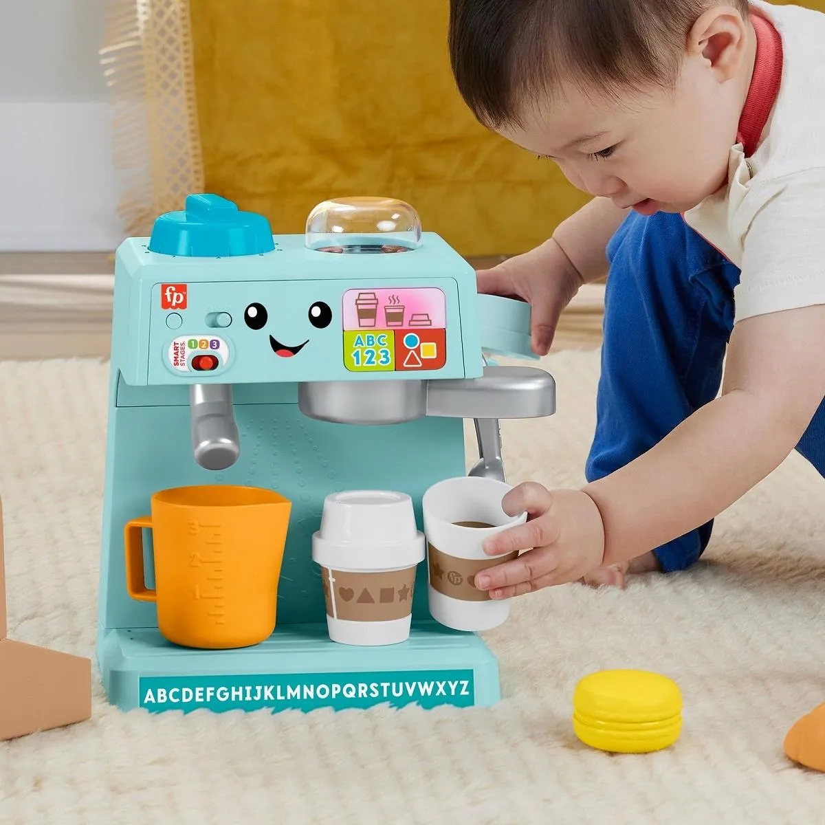 Fisher-Price „Ucz się i śmiej!” Edukacyjny ekspres do kawy 5