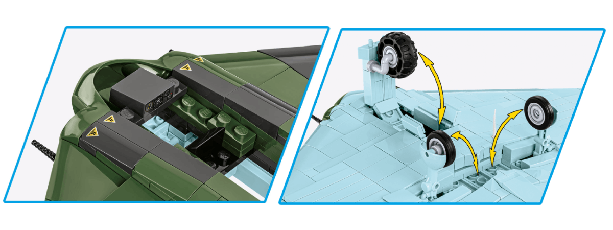 COBI Horten Ho 229 ruchome elementy