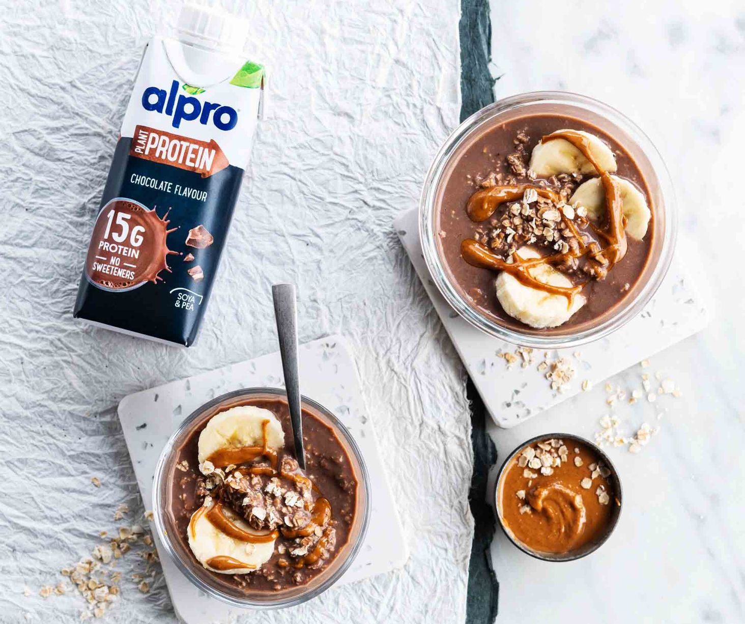 Alpro Napój Sojowy Wysokobiałkowy O Smaku Czekoladowym - 3