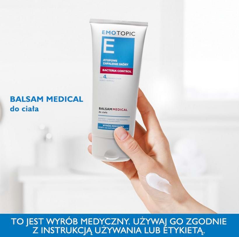 EMOTOPIC BACTERIA CONTROL BALSAM MEDICAL do ciała - 2