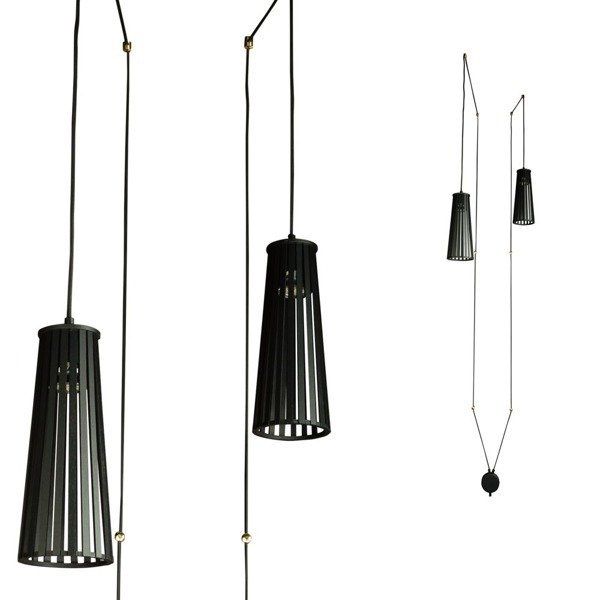 Lampa Nowodvorski kinkiet Dover Black II