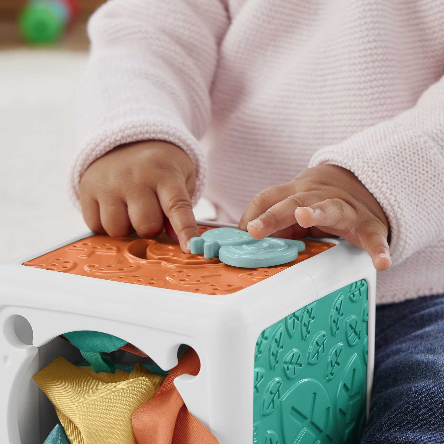 Fisher-Price Kostka sensoryczna Pudełko2