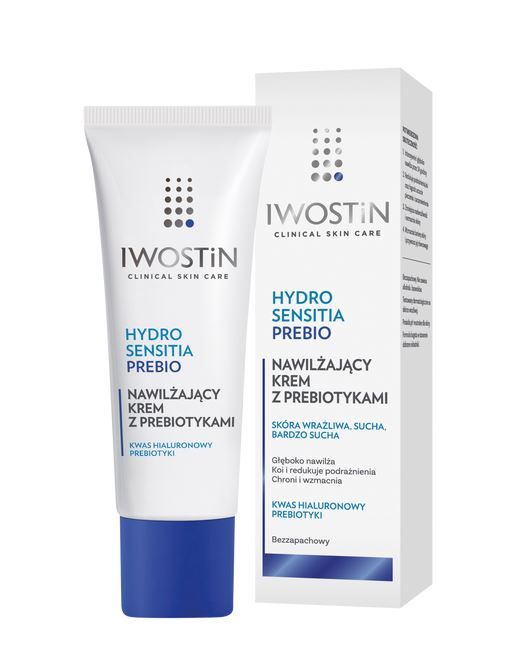Iwostin Hydro Sensitia Prebio krem z prebiotykami