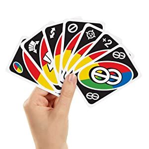 Mattel Uno All Wild Dzikie karty HHL3 2