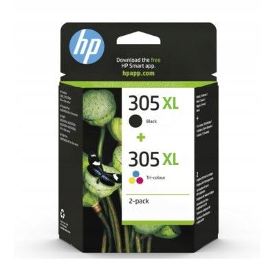 HP 305XL Czarny + Kolor - 1