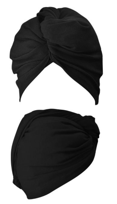 Anwen Turban Wrap It Up Czarny