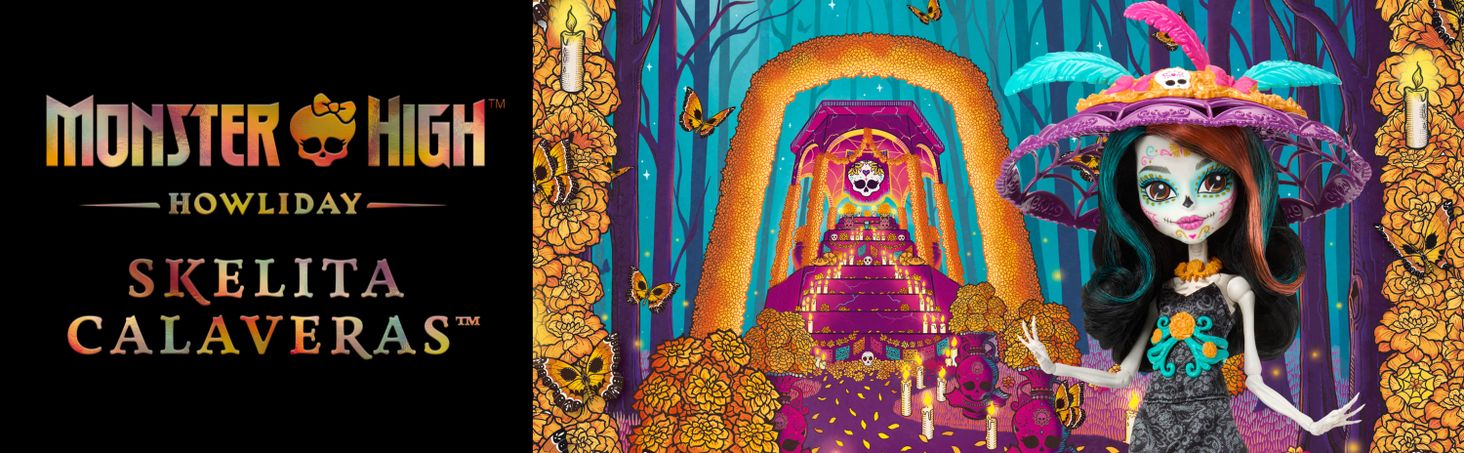 Monster High Howliday Skelita Calaveras