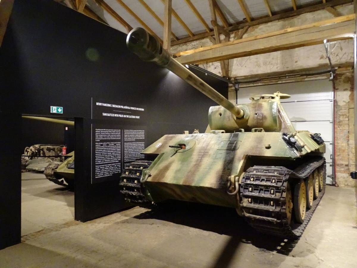 COBI Pz.Kpfw. V Panther Ausf. A w muzeum