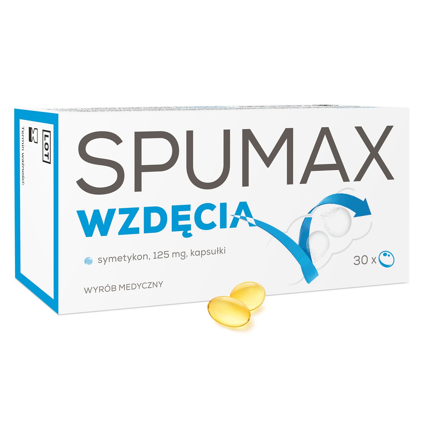 SPUMAX wzdęcia x 30 kaps.