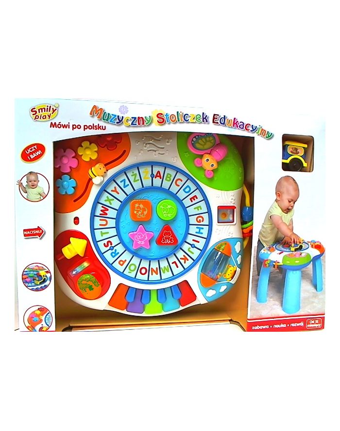 Smily Play Edukacyjny Stoliczek 0801