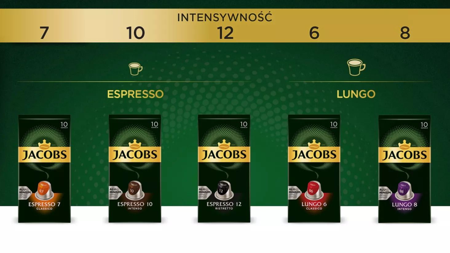 Kapsu Ki Do Ekspres W Jacobs Nespresso Lungo Intenso Kapsu Ek