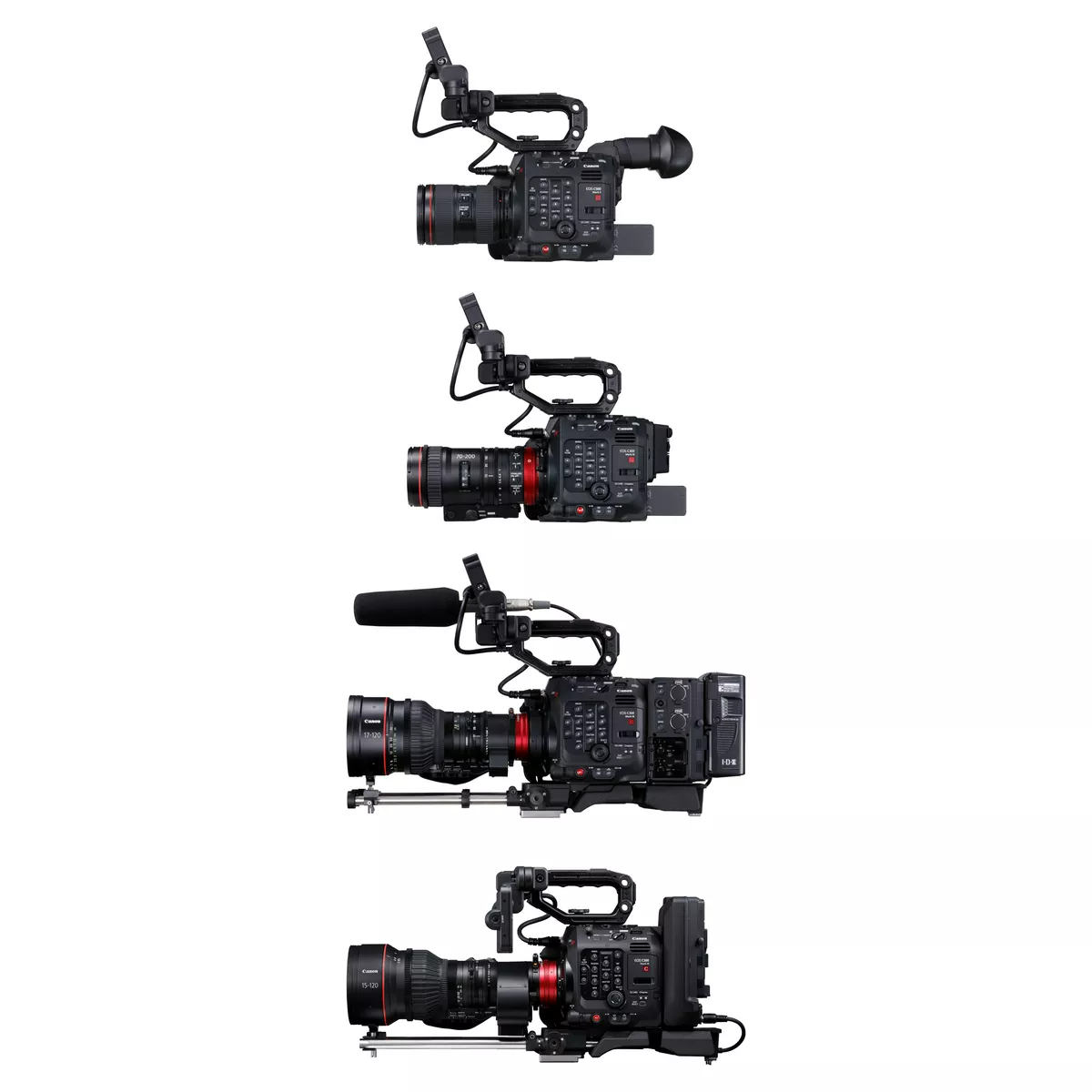 Eos C300 Mark III Modułowa konstrukcja