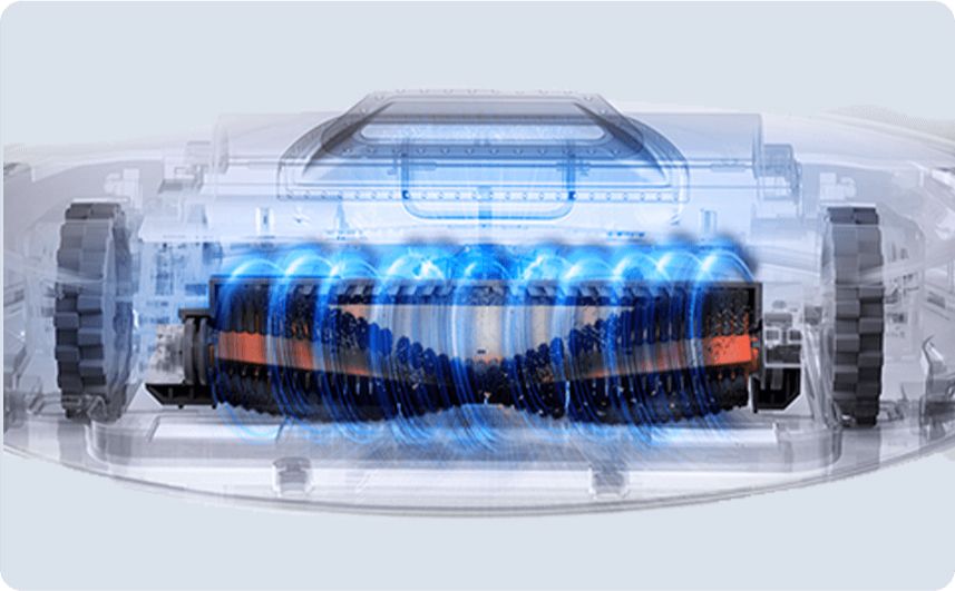 Xiaomi Robot Vacuum X10 Pływająca szczotka rolkowa