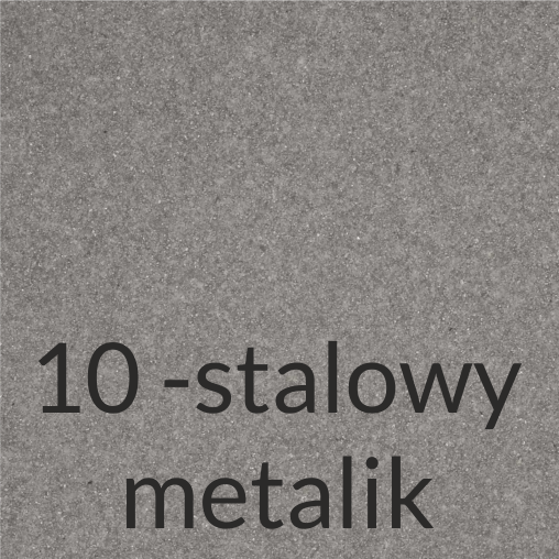 10 stalowy metalik
