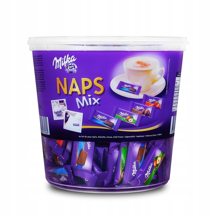 Milka Naps Mix Mieszanka 207 sztuk czekoladek