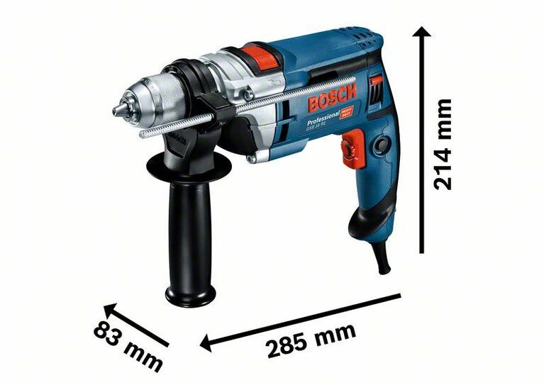 Bosch GSB 16 RE Professional wymiary