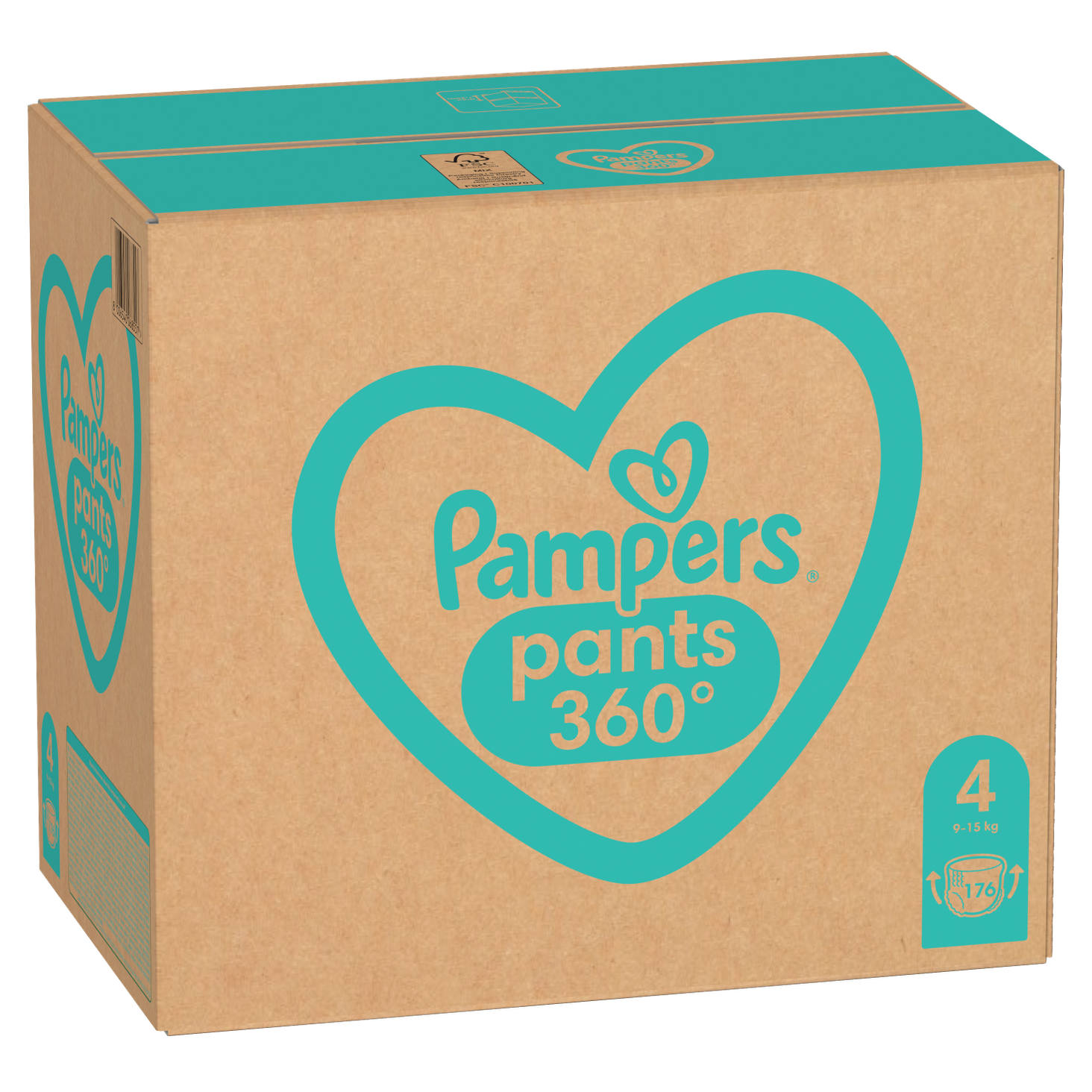 Pampers Pants Pieluchomajtki 4, 176 szt zdj produktu 7