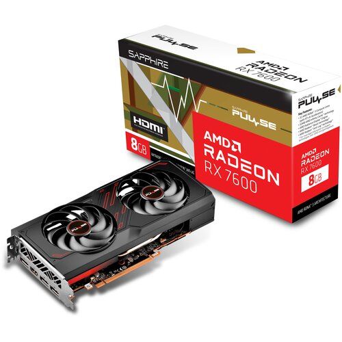 Sapphire Radeon RX 7600 Pulse 8GB GDDR6 - 1