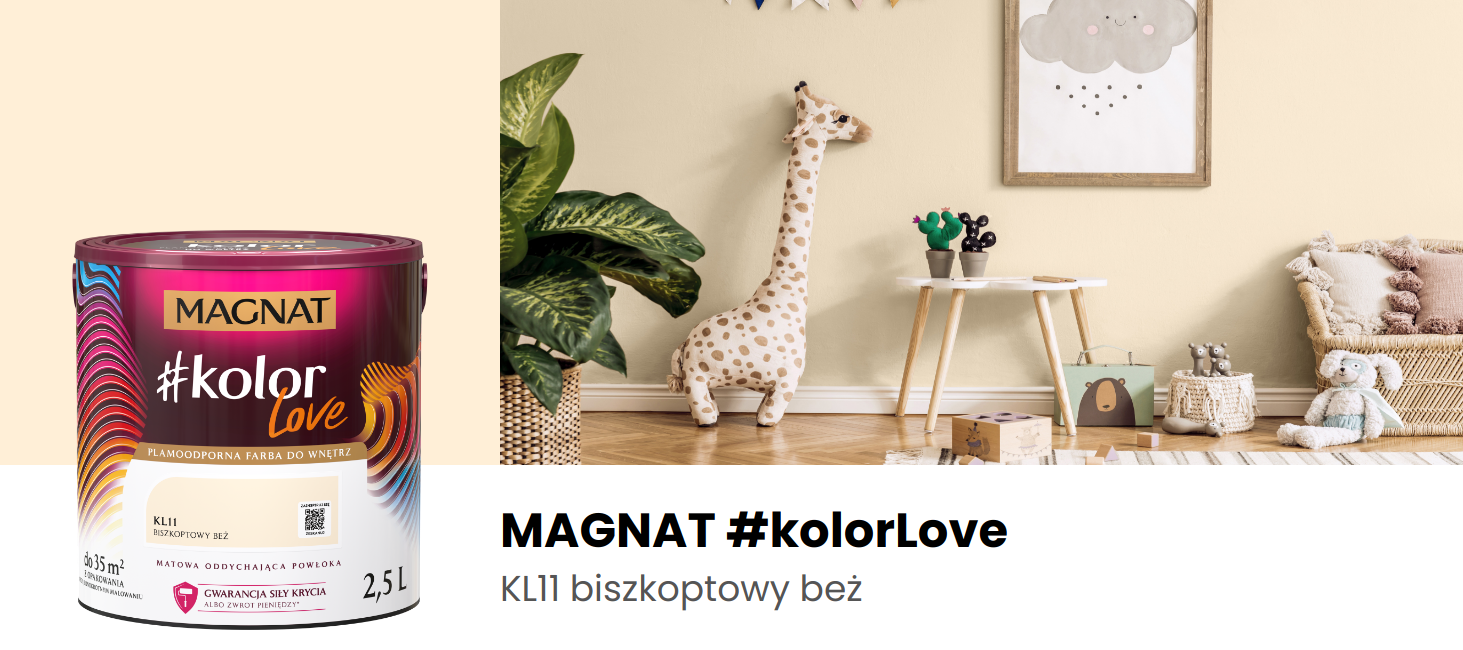 Magnat kolorlove kl11 biszkoptowy beż