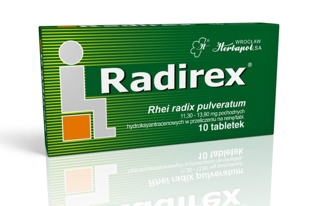 Radirex 0,5g 10 tabetek - 1