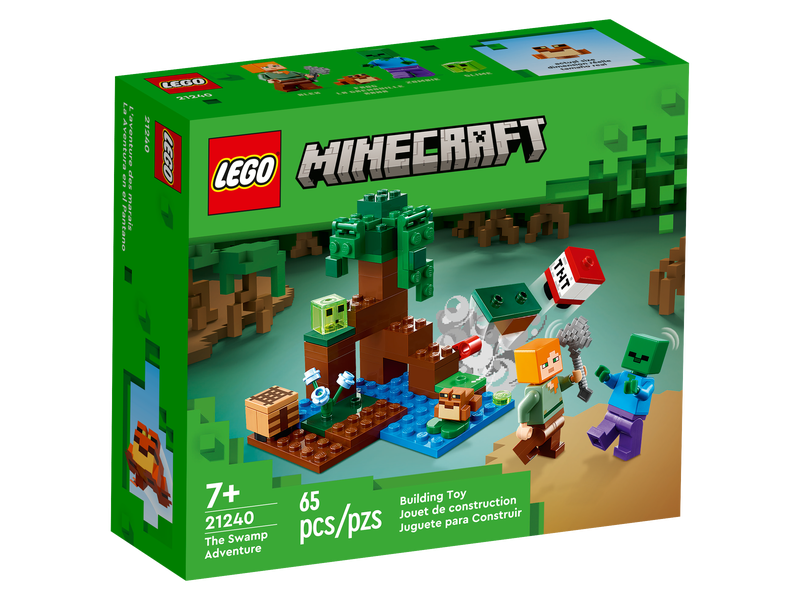 LEGO Minecraft 21240 Przygoda na mokradłach
