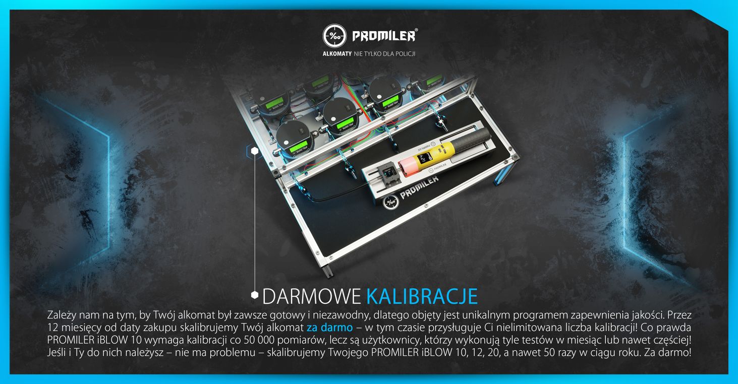 Promiler iBlow 10 Kalibracje