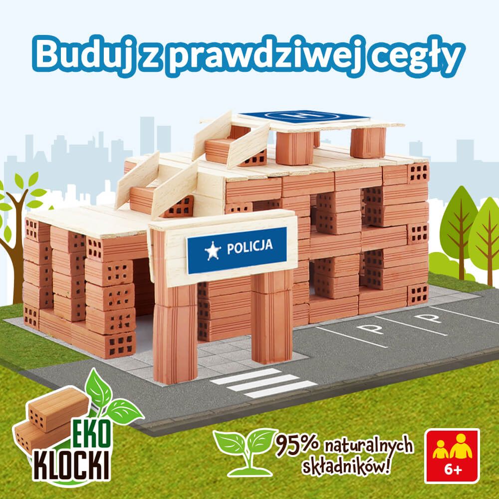 Klocki ceramiczne Brick Trick – Komisariat