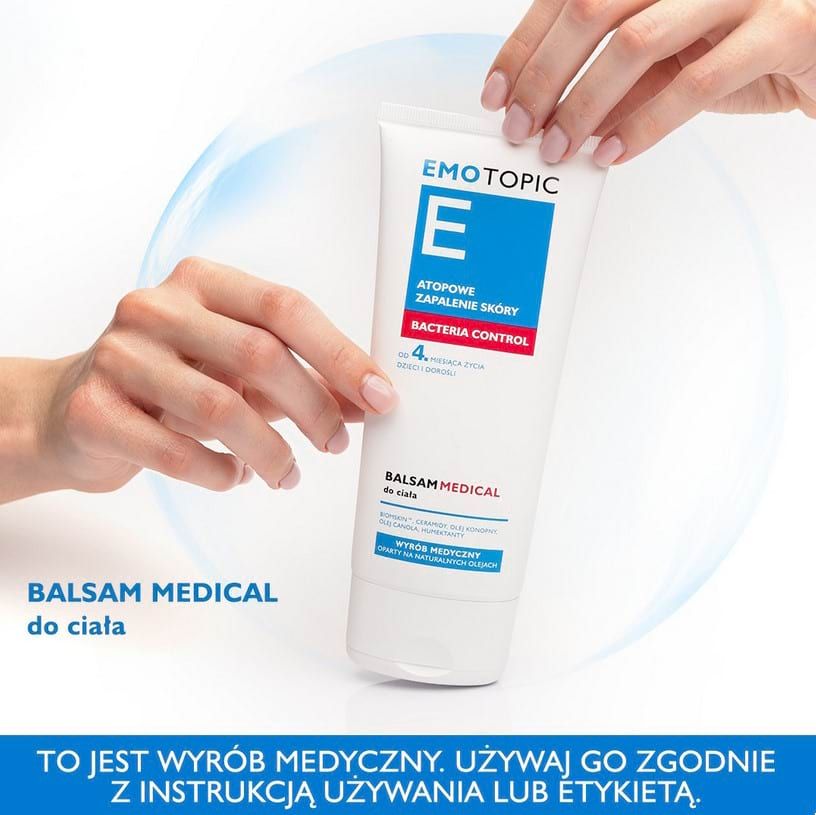 EMOTOPIC BACTERIA CONTROL BALSAM MEDICAL do ciała