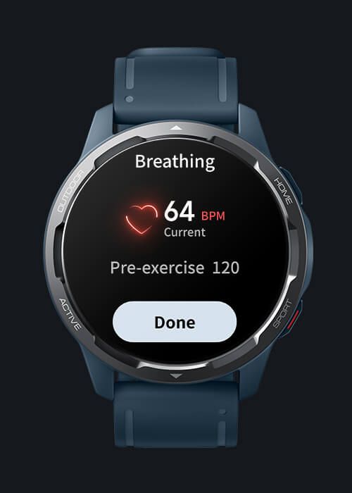 Xiaomi Watch S1 Active Ćwiczenia oddechowe
