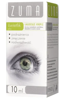 ZUMA Świetlik Plus Łagodzące krople do oczu 2x10ml - 2