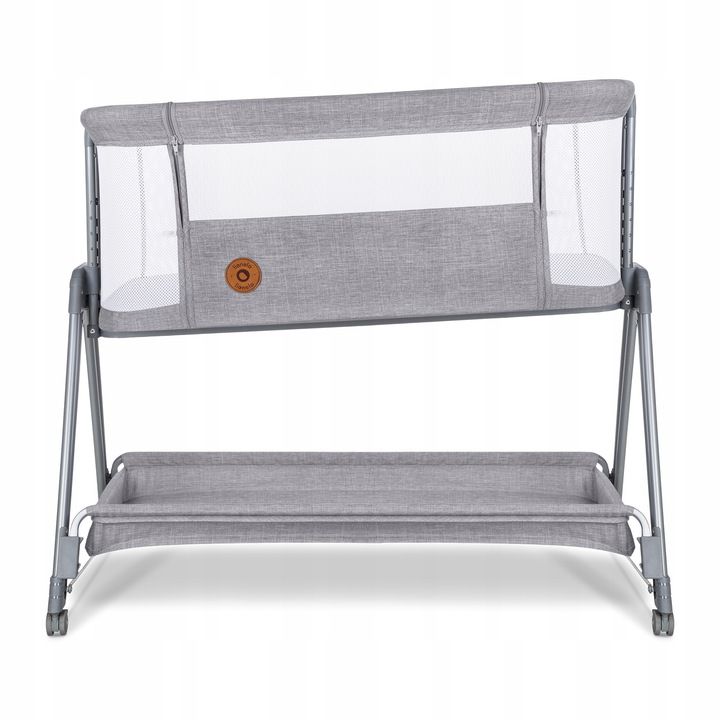 Lionelo Luna Grey Concrete 2 W 1 Łóżeczko Dostawne