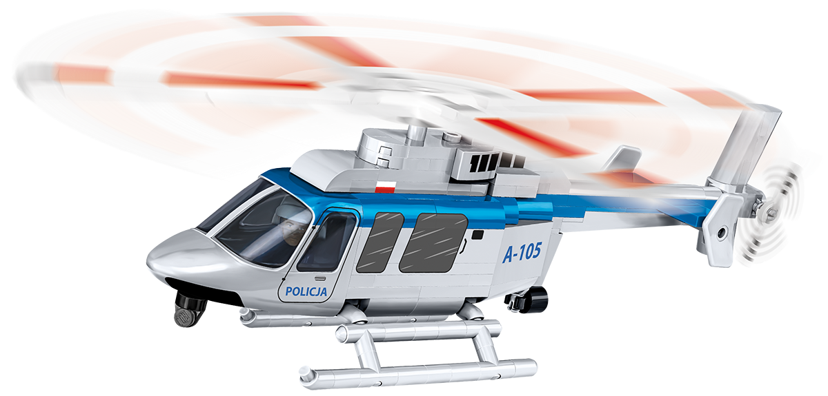 COBI Action Town Bell 407 Policja (COBI-26628)