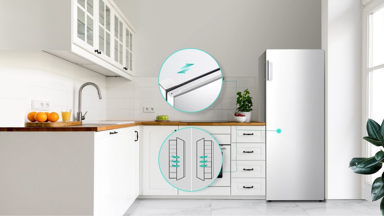 Hisense odwracalne drzwi