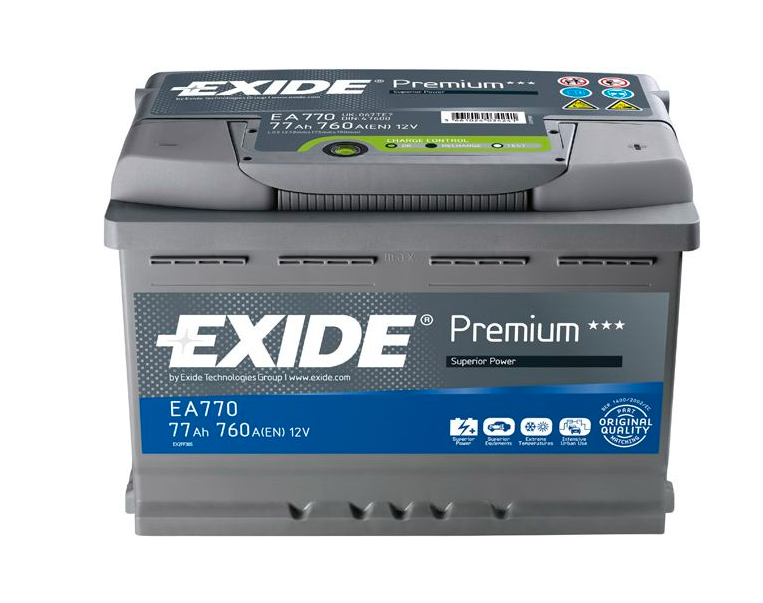 Exide Ea722 72Ah/720A Premium P+